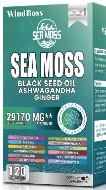 SEA MOSS Suplemento ALL IN 1 (120 Capsulas)