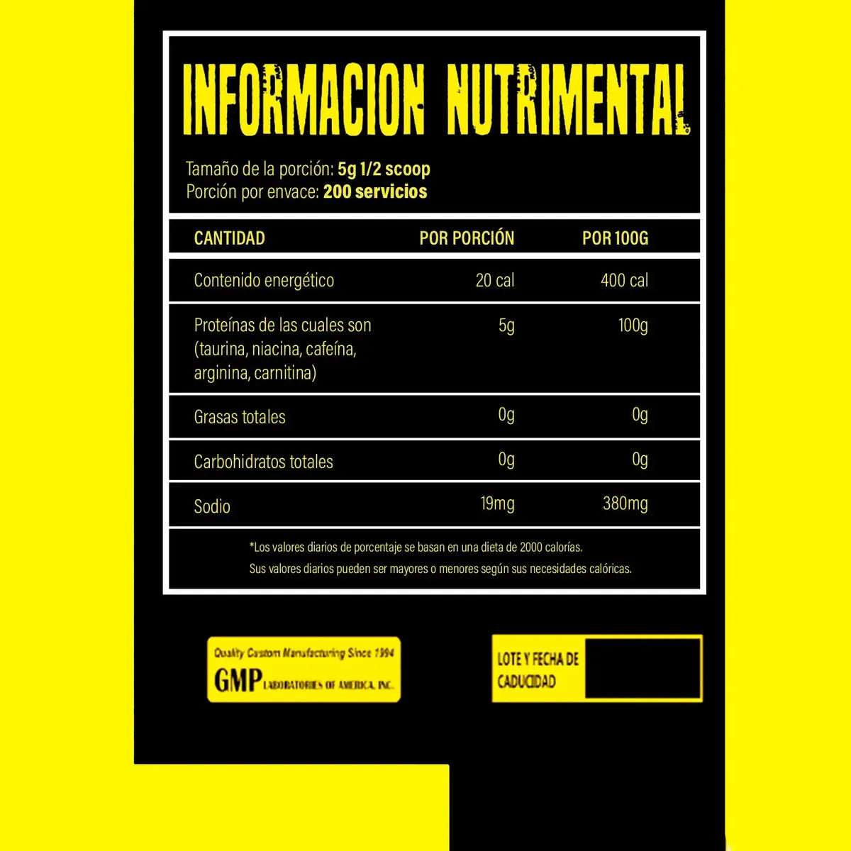 Óxido Nítrico 34 Zero 1 Kg 200 Servicios Pre Entreno