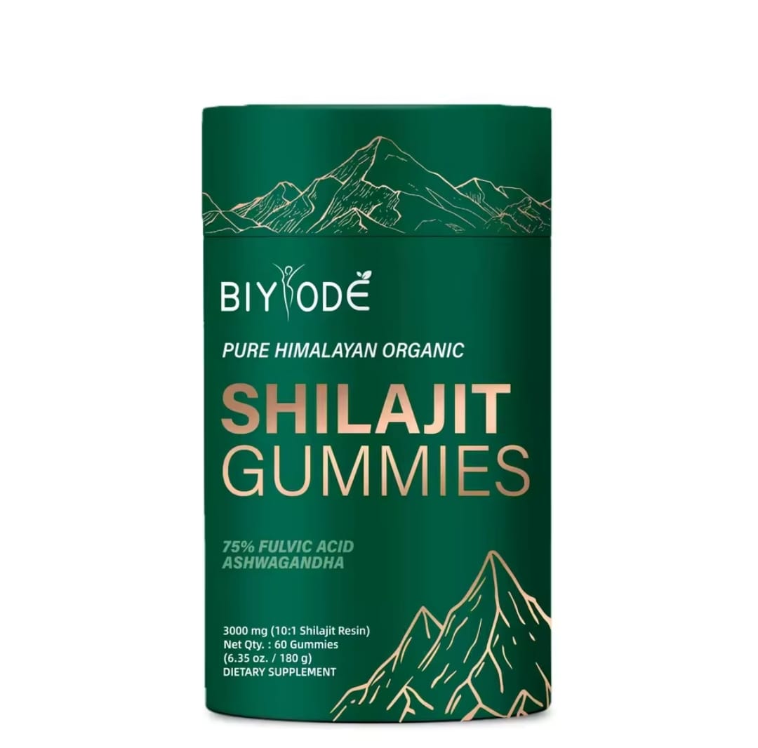 Gomitas de Shilajit con Ashwagandha 3000mg con 60pz