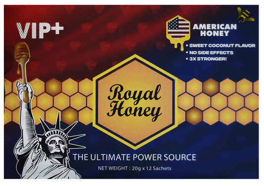 Miel Afrodisiaca ROYAL HONEY VIP+ 3X mas potente
