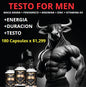 TESTO FOR MEN 180 Capsulas