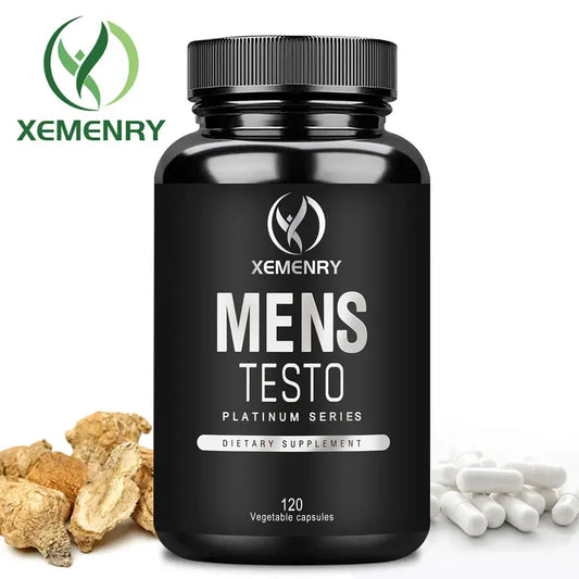 MENS TESTO Promueve la Testosterona (Bote con 120 Capsulas)