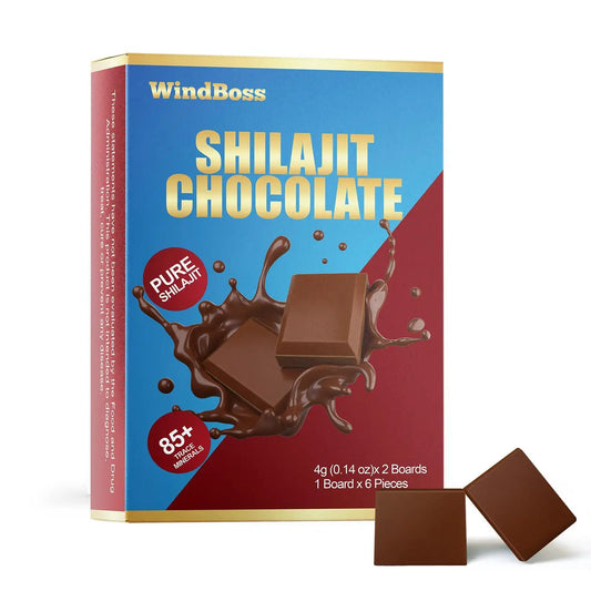 Shilajit Chocolates Caja con 12 Chocolates