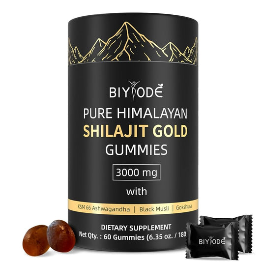 Shilajit Gomitas Biyode 60pz 3000mg