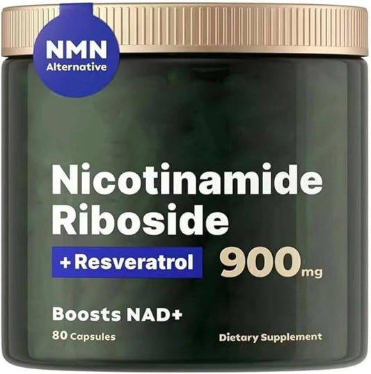 NAD+ Niacinamida Riboside Liposomal con Resveratrol y Quercetina Verde
