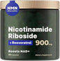 NAD+ Niacinamida Riboside Liposomal con Resveratrol y Quercetina Verde