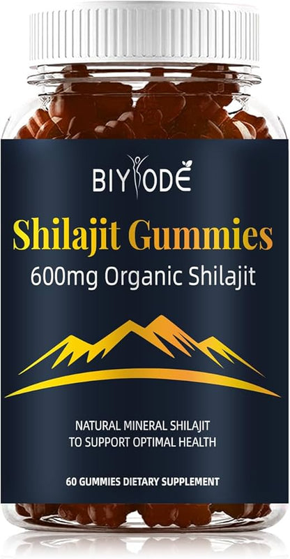 Gomitas Shilajit con 60pz 600mg