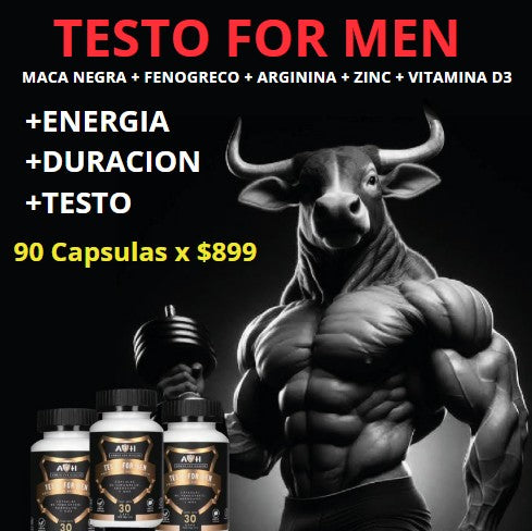 TESTO FOR MEN 90 Capsulas