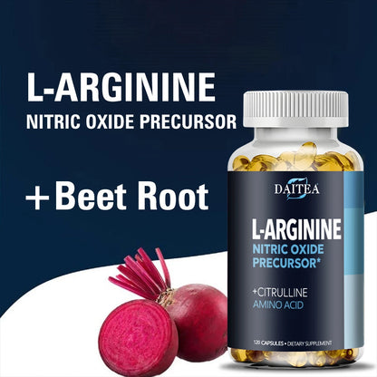 L-ARGININE Oxido Nitrico (120 Capsulas)