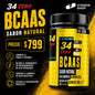 Aminoácidos BCAA Polvo OCRE 34 ZERO 1Kg Sabor Natural Libre de Gluten