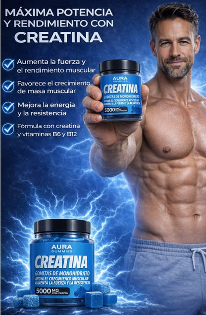 Aura Gummies® - Gomitas de Creatina Pagas al Recibir