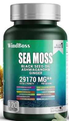 SEA MOSS Suplemento ALL IN 1 (120 Capsulas)