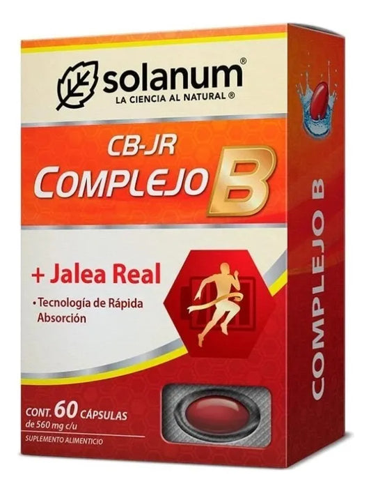 Complejo B Y Jalea Real 60 Cápsulas Sin sabor