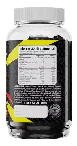 Belabear 220v Café Y Guaraná 100 Gomitas De 2,8g