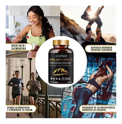 SHILAJIT Capsulas Bote con 60