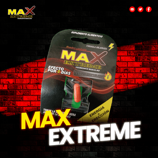 Capsula MAX EXTREME Energia´+ Ereccion