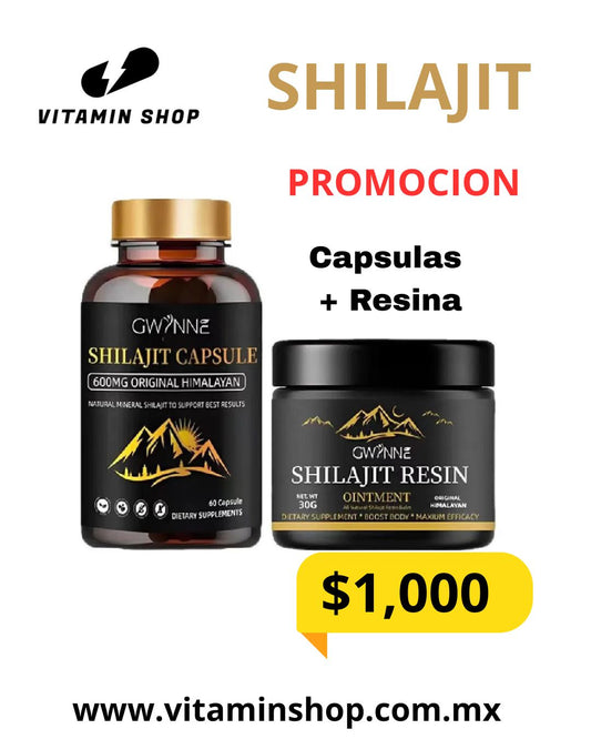 SHILAJIT PROMO Capsulas + Resina