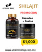 SHILAJIT PROMO Capsulas + Resina