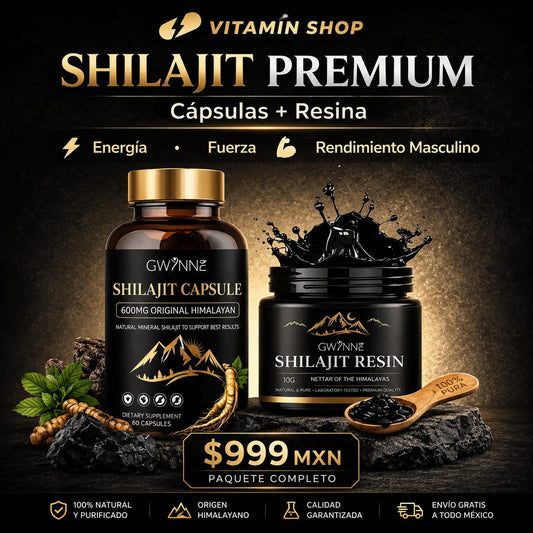 SHILAJIT PROMO Capsulas + Resina