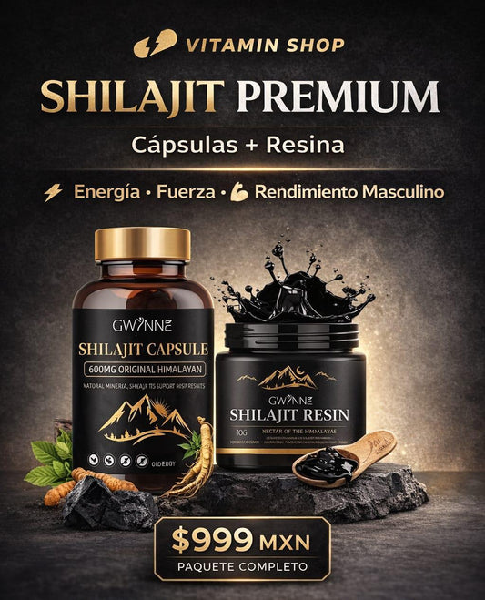 SHILAJIT PROMO Capsulas + Resina